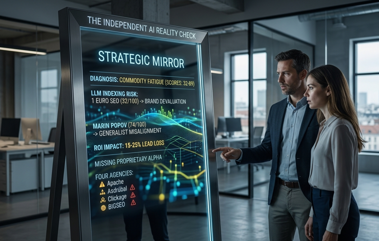 SEO agency strategic mirror reality checker